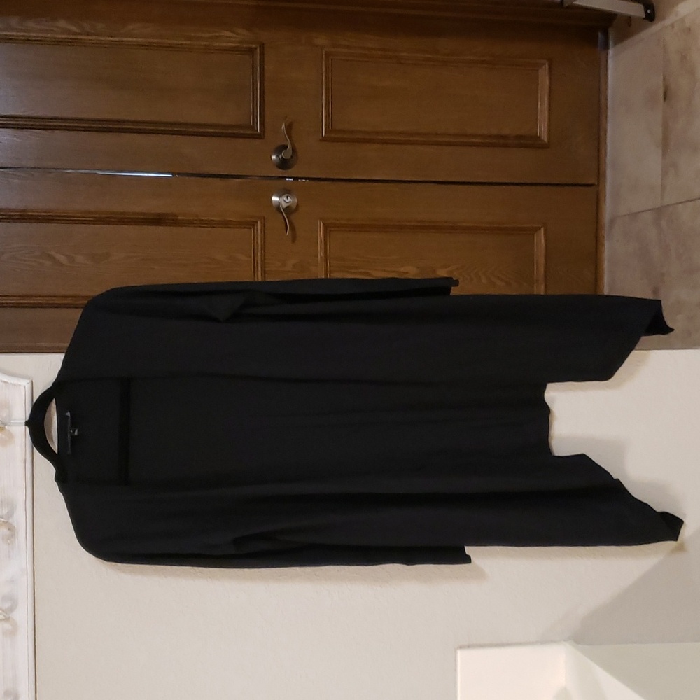 St. John wool, cashmere and viscose long cardigan